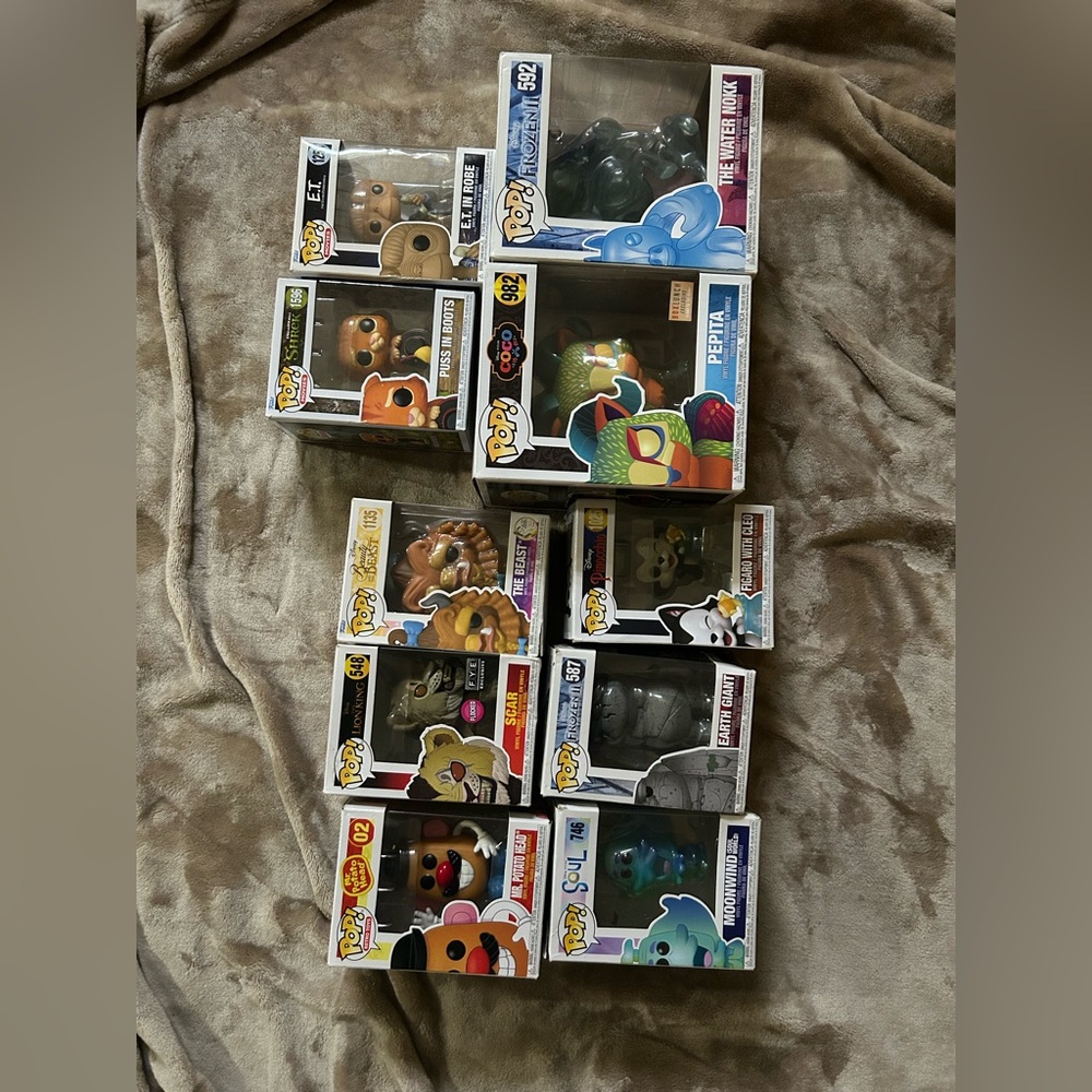Funko Pop Vinyl Figure Collection